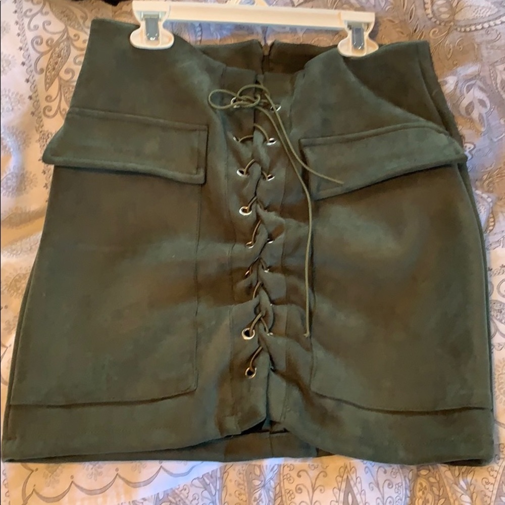 Tie up soft skirt